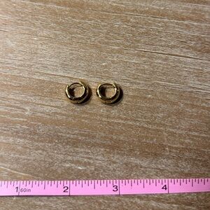 Elegant Gold Hoop Earrings